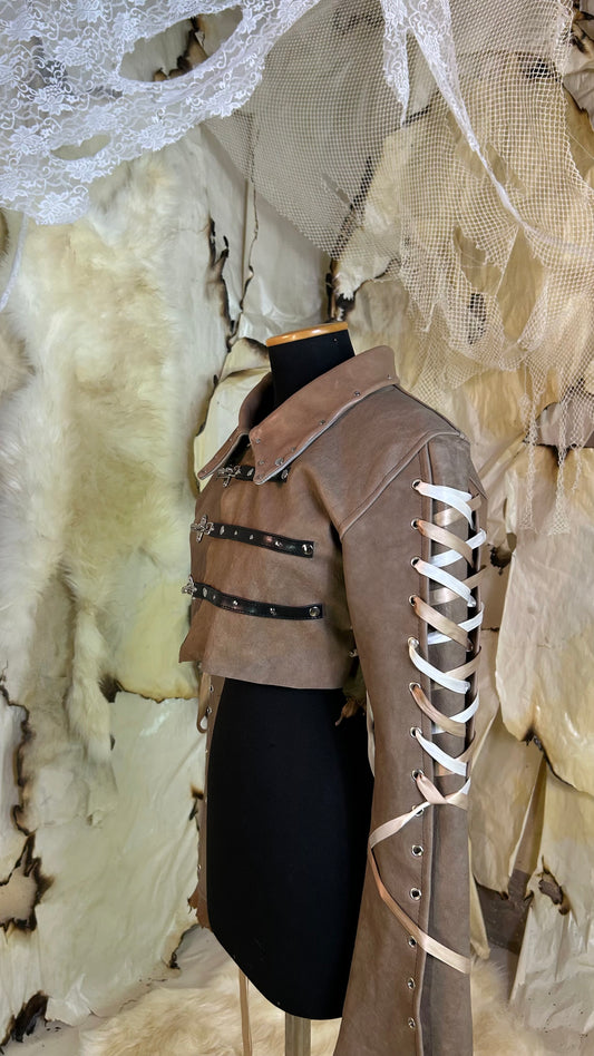 |RHPS| raw leather jacket