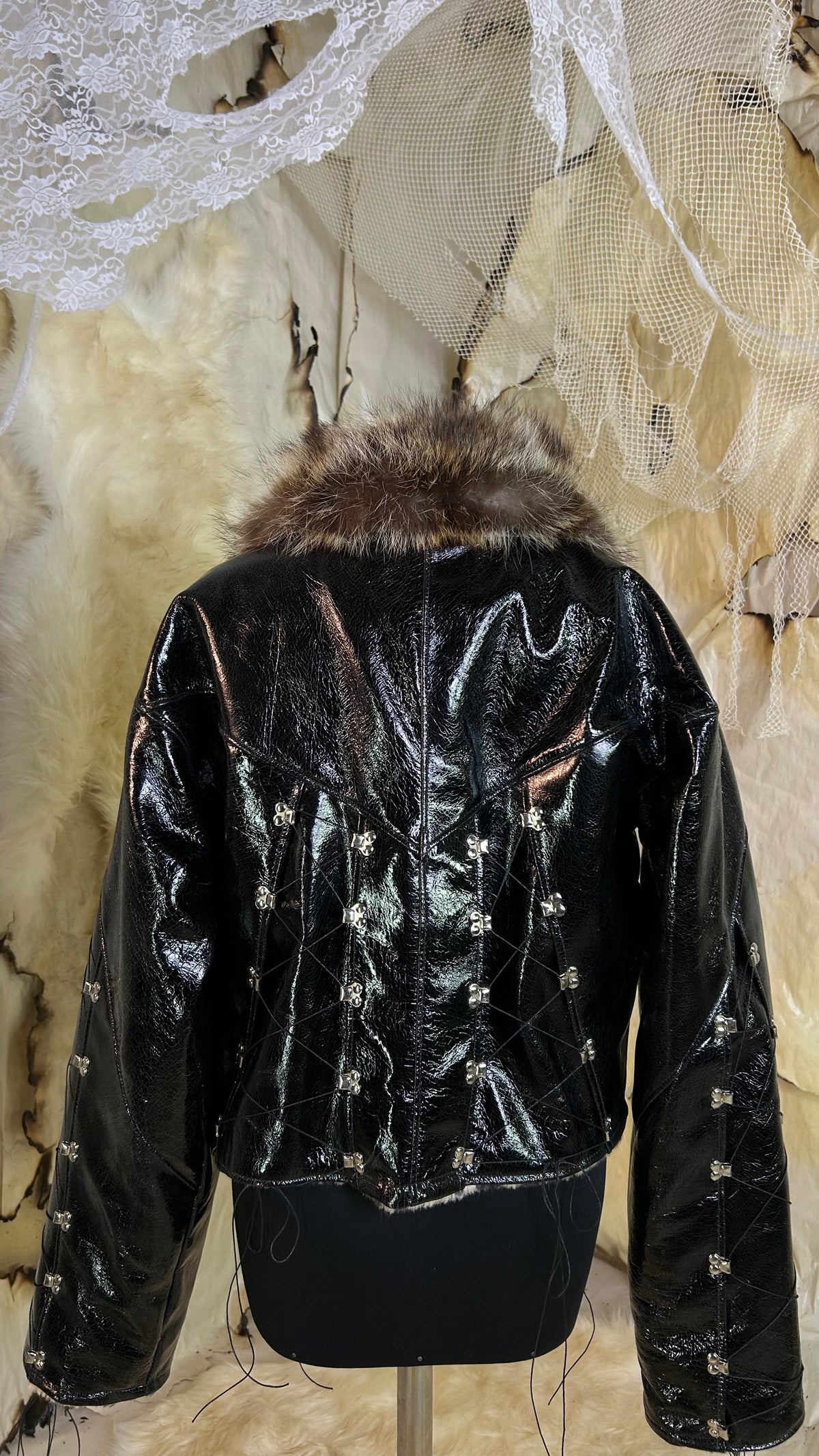 |UW| leather jacket