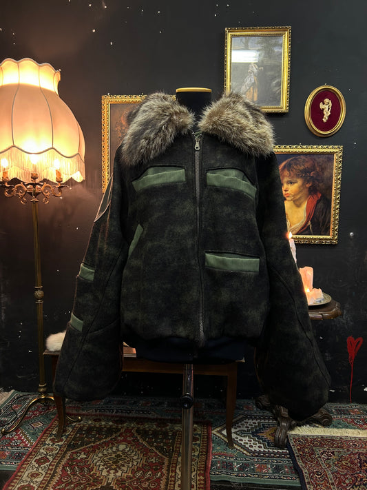 extra-oversize bomber jacket