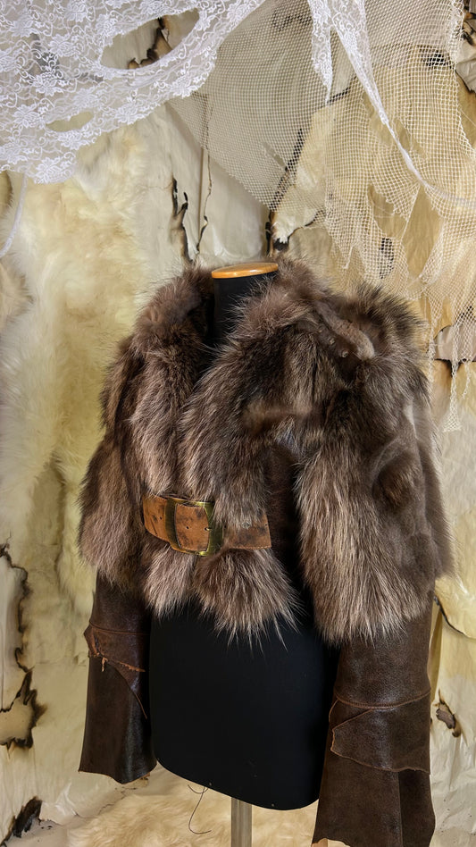 |RDD| leather & fur jacket