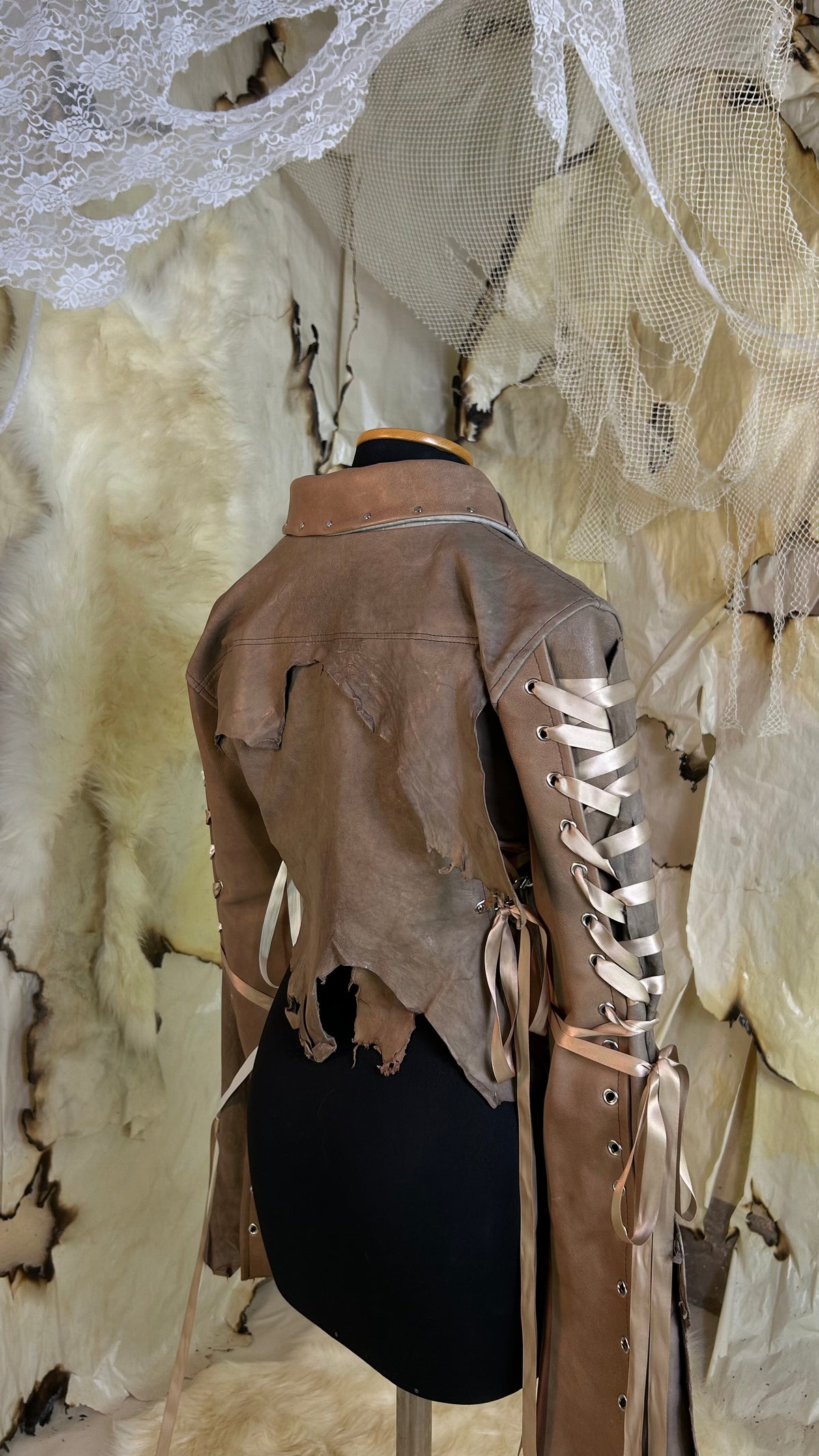 |RHPS| raw leather jacket