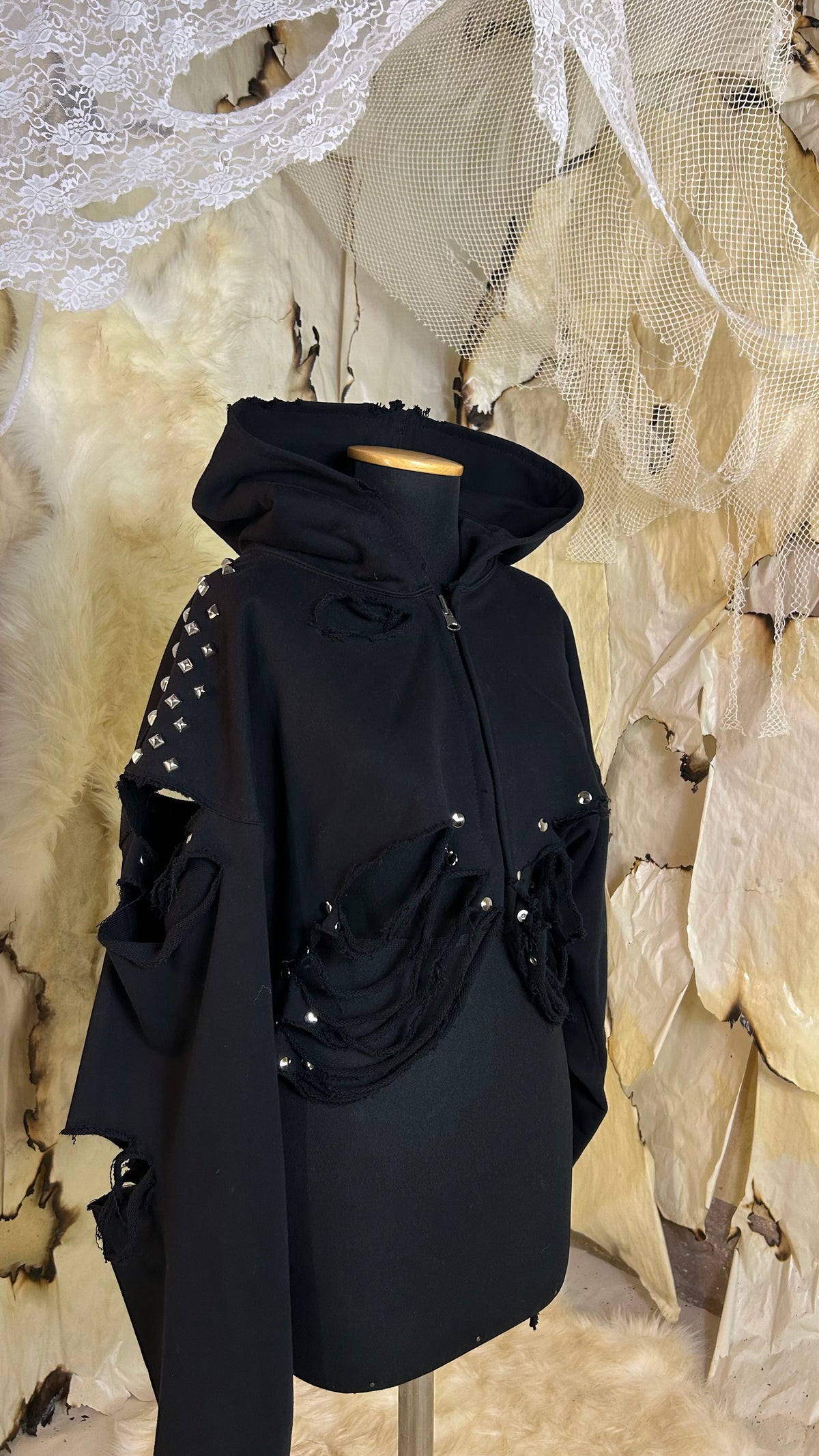 #HS# zip up hoodie