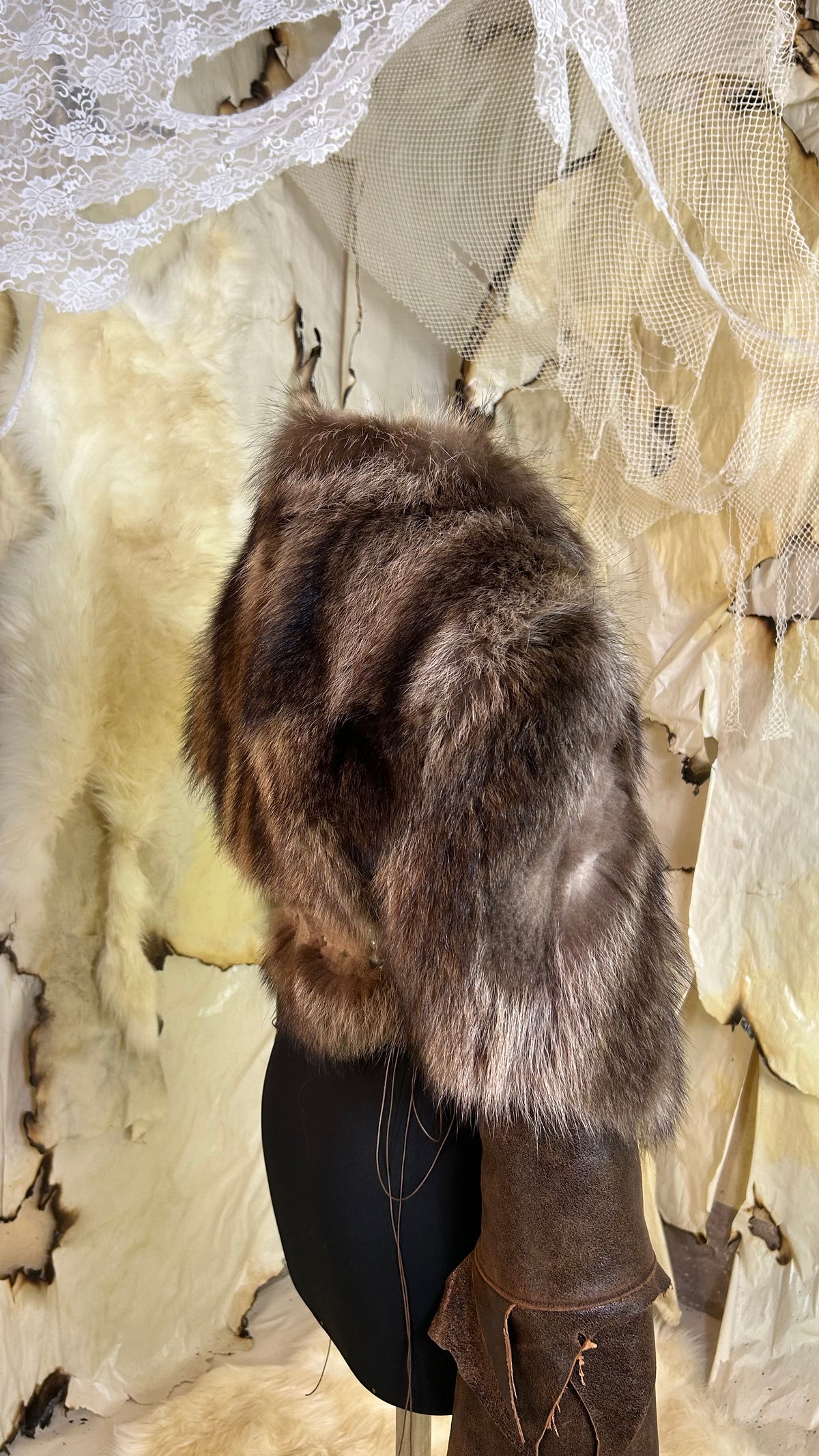 |RDD| leather & fur jacket