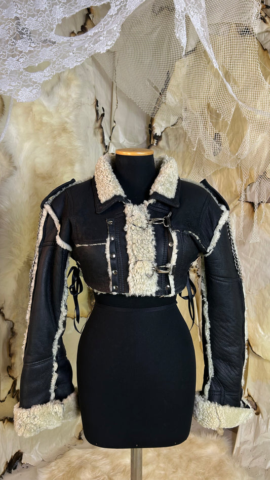 |RHPS| raw leather jacket