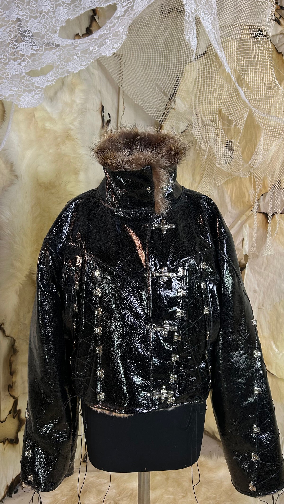 |UW| leather jacket