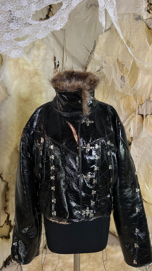 |UW| leather jacket