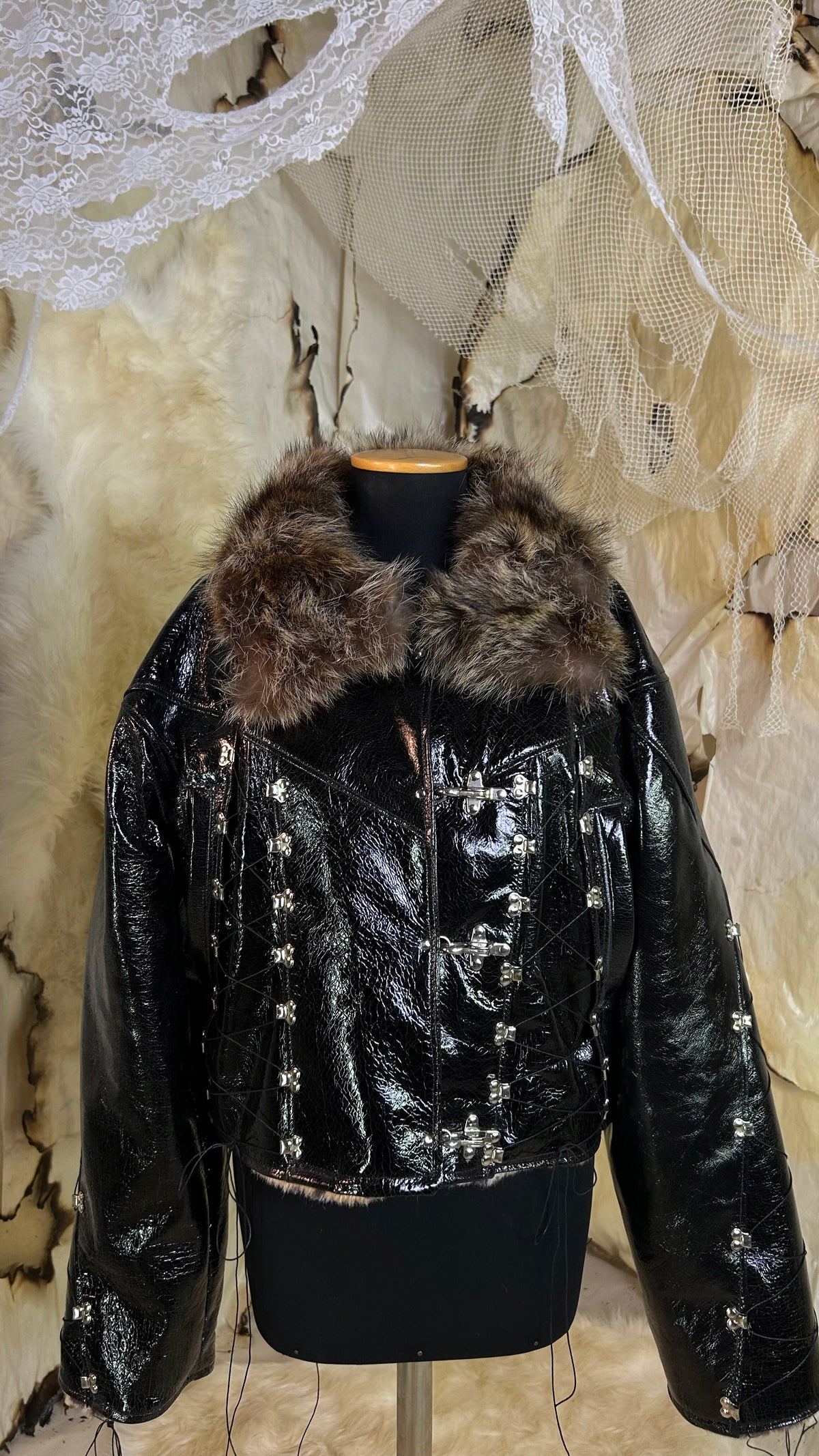 |UW| leather jacket