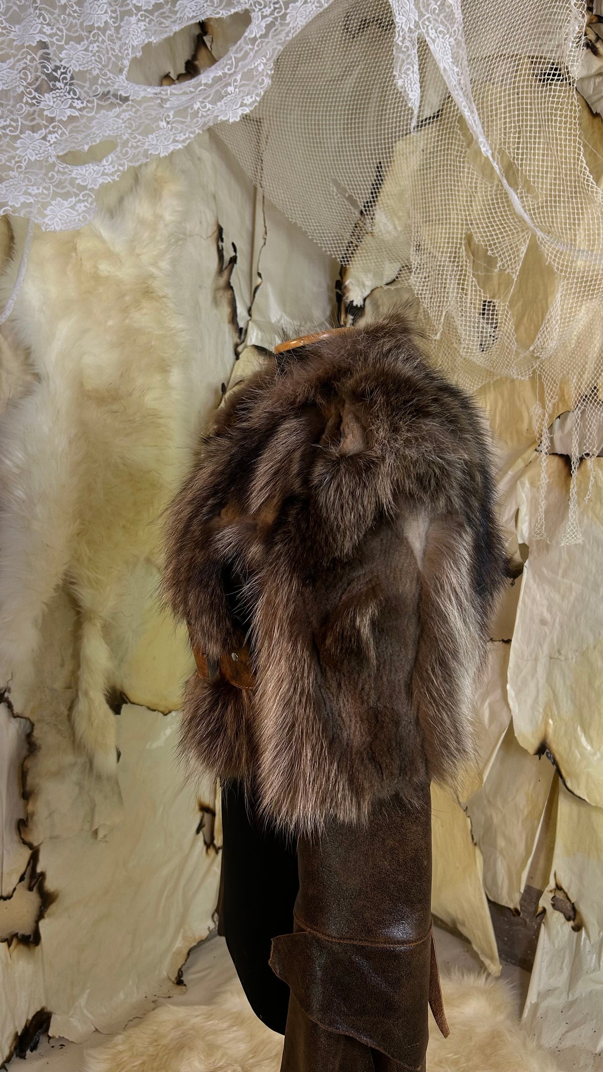 |RDD| leather & fur jacket