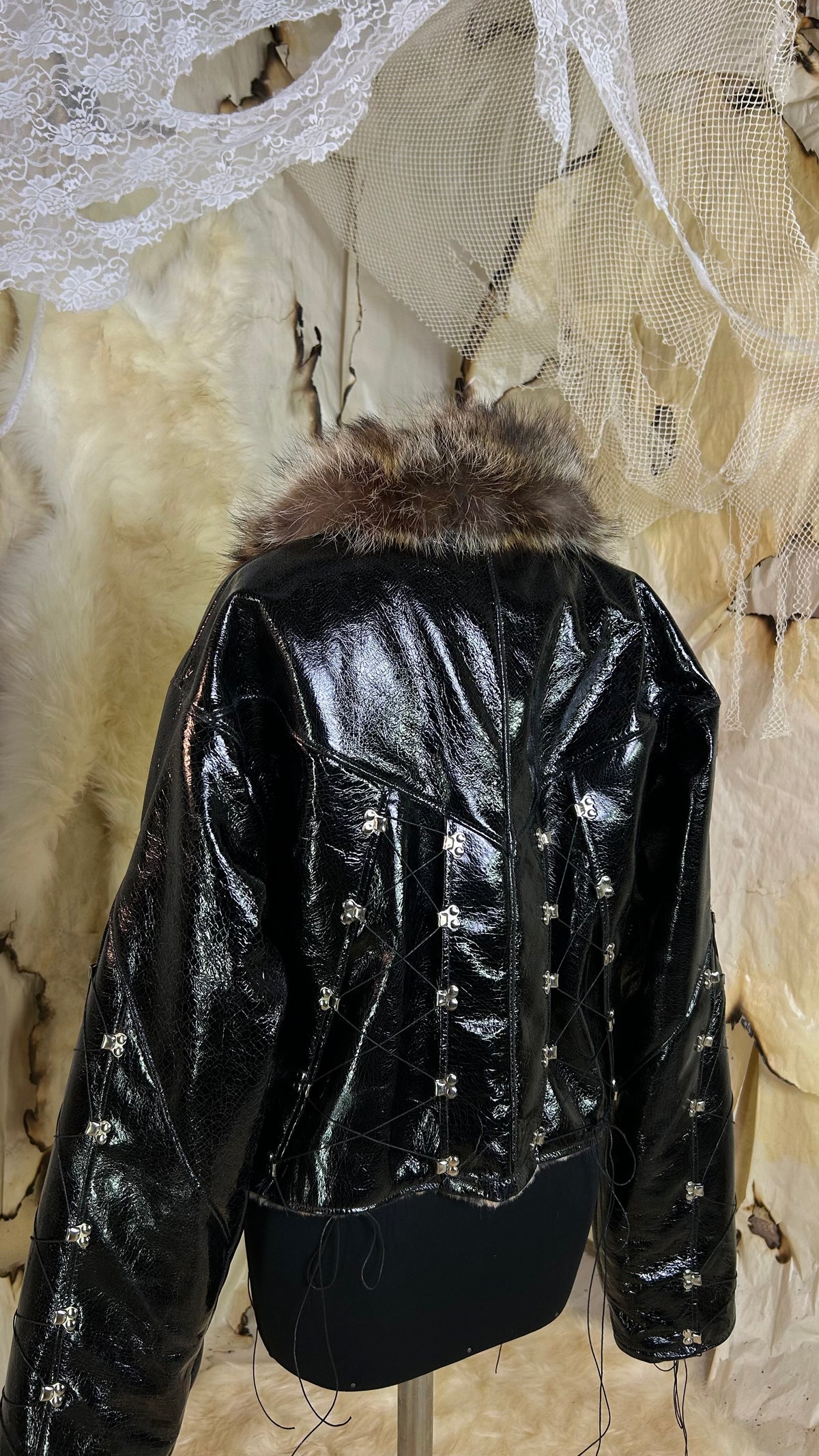 |UW| leather jacket