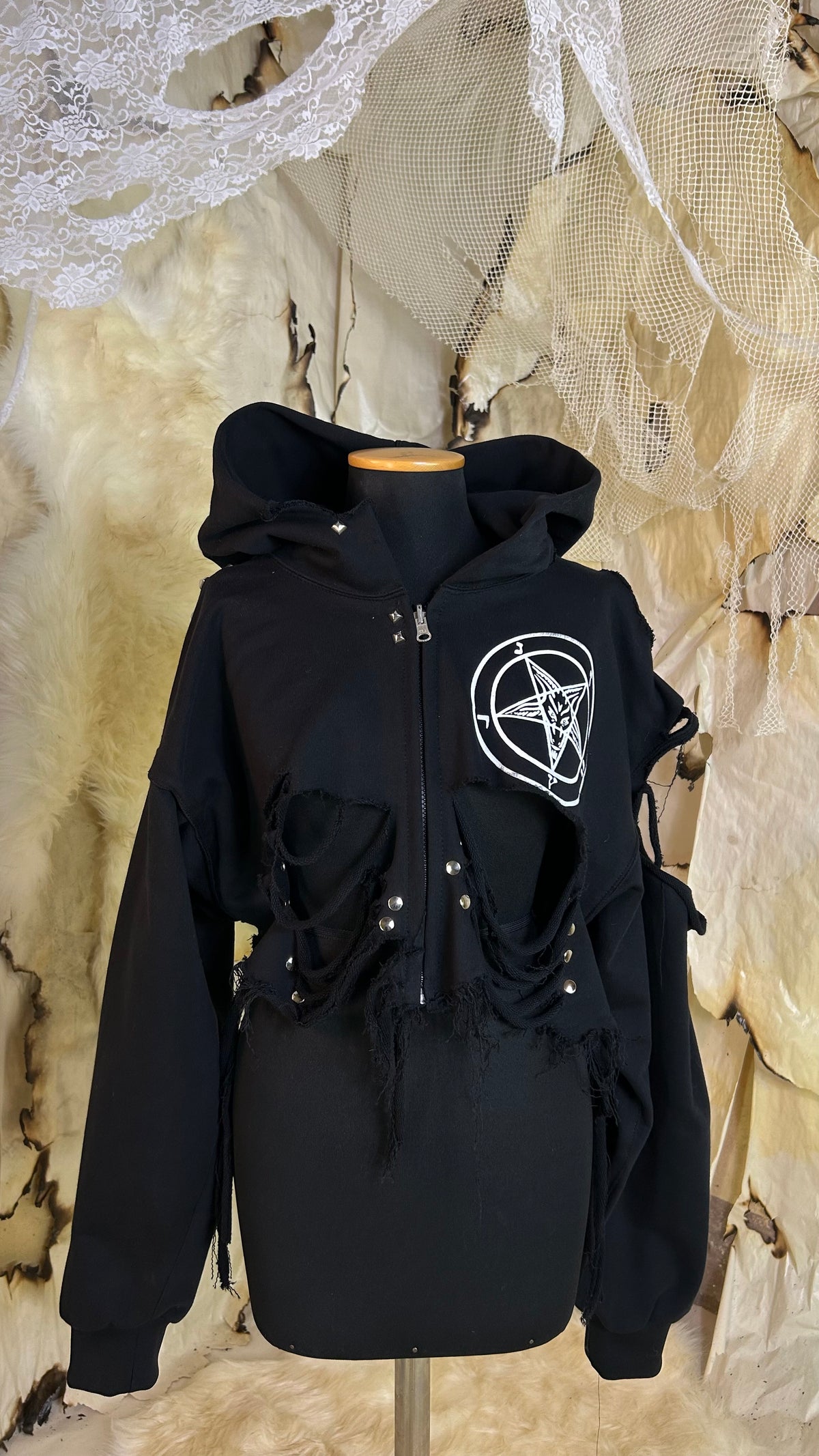#HS# zip up hoodie